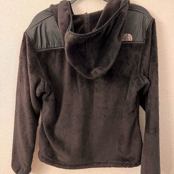 The North Face hooded furry fleece jacket size large - Picture 2 of 6